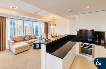 Apartment - 2 - 2 for rent in JW Marriott Hotel Marina - Dubai Marina - Dubai