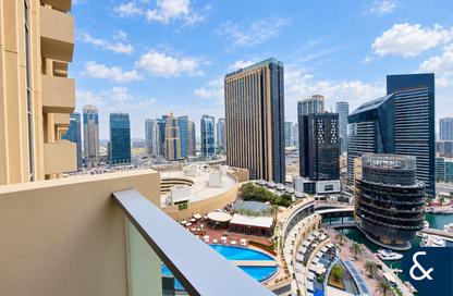 Apartment - 2 - 2 for rent in JW Marriott Hotel Marina - Dubai Marina - Dubai