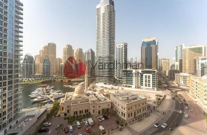 Apartment - 1 - 1 for rent in Manchester Tower - Dubai Marina - Dubai