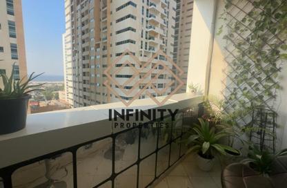 Apartment - 1 Bedroom - 2 Bathrooms for rent in Ajman One Towers - Al Sawan - Ajman