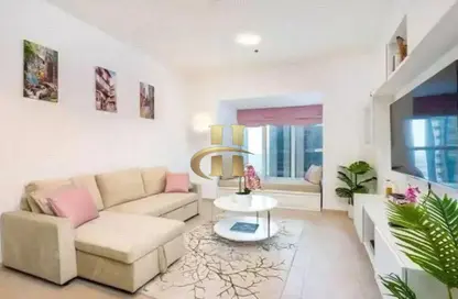 Apartment - 1 Bedroom - 2 Bathrooms for rent in Elite Residence - Dubai Marina - Dubai