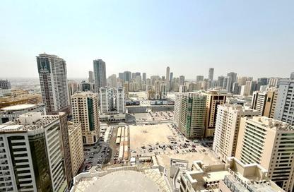 Apartment - 1 Bedroom - 2 Bathrooms for rent in New Al Taawun Road - Al Taawun - Sharjah