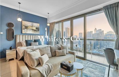 Apartment - Studio - 1 Bathroom for sale in 8 Boulevard Walk - Mohammad Bin Rashid Boulevard - Downtown Dubai - Dubai