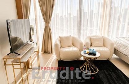 Apartment - Studio - 1 Bathroom for rent in Trillionaire Residences - Business Bay - Dubai