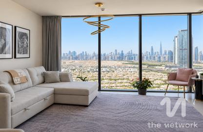 Apartment - 1 - 2 for sale in Waves Grande - Sobha Hartland - Mohammed Bin Rashid City - Dubai