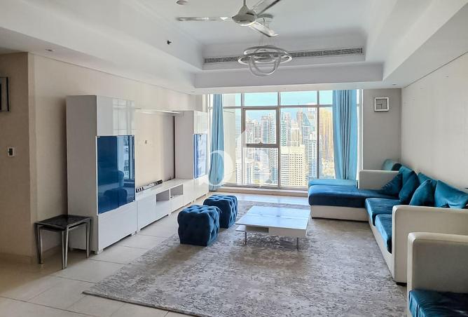 High Floor | Furnished | Maids Room | 3 Parkings.