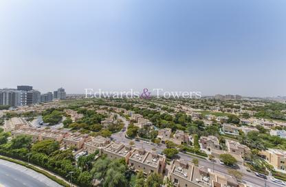 Apartment - Studio - 1 Bathroom for rent in Golf Vista Heights - Dubai Sports City - Dubai