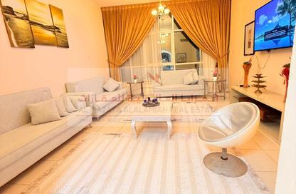 Apartment - 1 Bedroom - 2 Bathrooms for rent in Palm Tower 1 - Palm Towers - Al Majaz - Sharjah