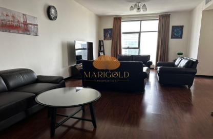 Apartment - 3 Bedrooms - 5 Bathrooms for rent in Green Lakes Towers 2 - Green Lakes Towers - JLT Cluster S - Jumeirah Lake Towers - Dubai
