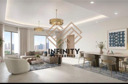 Apartment - 1 Bedroom - 2 Bathrooms for sale in Tower C1 - Ajman Pearl Towers - Ajman Downtown - Ajman Apartment - 1 Bedroom - 2 Bathrooms for sale in Tower C1 - Ajman Pearl Towers - Ajman Downtown - Ajman