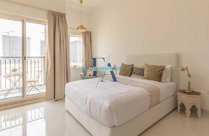 Apartment - Studio - 1 Bathroom for rent in Arabian - Canal Residence - Dubai Sports City - Dubai