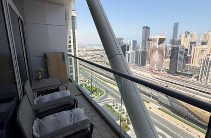 شقة - 2 غرف نوم - 2 حمامات للايجار في برج إنديجو - (JLT) مجمع D - أبراج بحيرات الجميرا - دبي