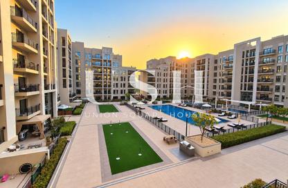 Apartment - 2 - 2 for rent in Hayat Boulevard 1A - Hayat Boulevard 1 - Hayat Boulevard - Town Square - Dubai