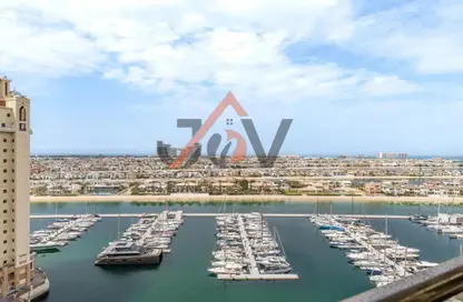 شقة - 2 غرف نوم - 3 حمامات للايجار في مساكن المارينا 6 - مساكن المارينا - نخلة جميرا - دبي
