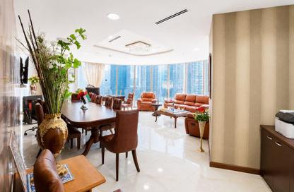 Office Space - Studio - 1 Bathroom for rent in The Binary Tower - Business Bay - Dubai
