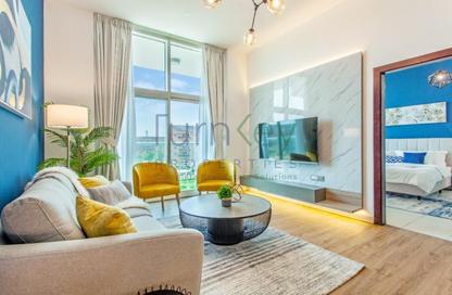 Apartment - 1 Bedroom - 2 Bathrooms for rent in Glitz 2 - Glitz - Dubai Studio City - Dubai