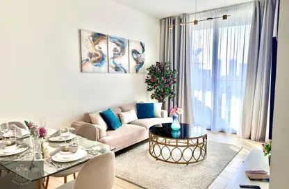 شقة - 2 غرف نوم - 2 حمامات للايجار في بن غاطي كريست - الضاحية 13 - قرية جميرا الدائرية - دبي