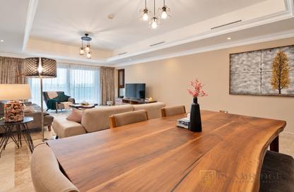 Apartment - 1 - 2 for rent in The Fairmont Palm Residence South - The Fairmont Palm Residences - Palm Jumeirah - Dubai