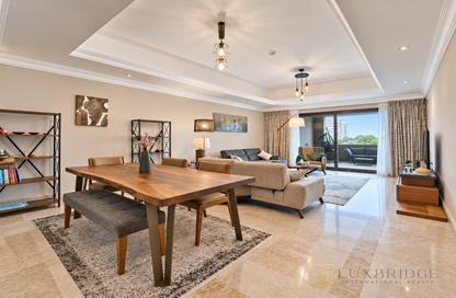 Apartment - 1 - 2 for rent in The Fairmont Palm Residence South - The Fairmont Palm Residences - Palm Jumeirah - Dubai