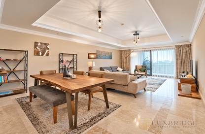 Apartment - 1 - 2 for rent in The Fairmont Palm Residence South - The Fairmont Palm Residences - Palm Jumeirah - Dubai