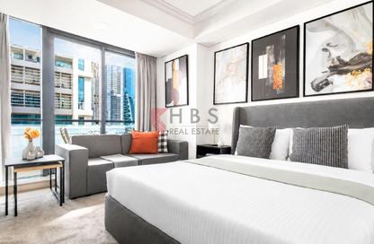 Apartment - Studio - 1 Bathroom for rent in Goldcrest Views 2 - JLT Cluster J - Jumeirah Lake Towers - Dubai