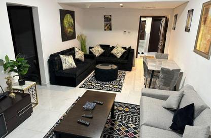 Apartment - 2 Bedrooms - 2 Bathrooms for rent in Al Taawoon Tower 1 - Al Taawoon Towers - Al Khan - Sharjah