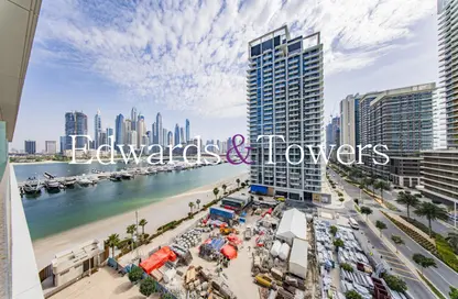 Apartment - 1 Bedroom - 1 Bathroom for rent in Palace Beach Residence Tower 1 - Palace Beach Residence - EMAAR Beachfront - Dubai Harbour - Dubai