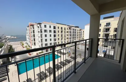 Apartment - 1 Bedroom - 1 Bathroom for rent in La Voile Building 3 - La Voile - Port de La Mer - La Mer - Jumeirah - Dubai