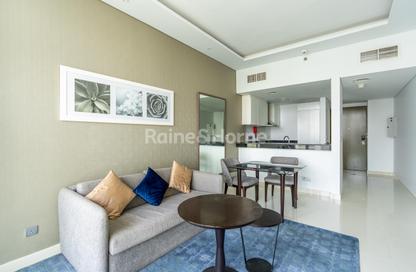 Apartment - 1 Bedroom - 2 Bathrooms for rent in Damac Maison Prive B - Damac Maison Prive - Business Bay - Dubai