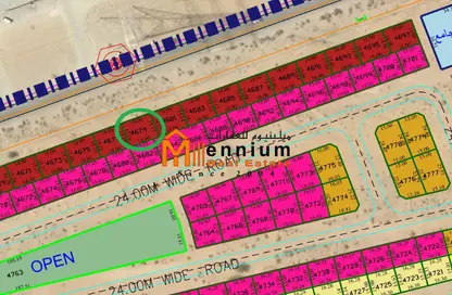 Land - Studio for sale in Hay Al Dibdibah North - Al Zubair - Sharjah