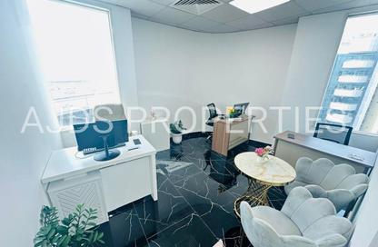 Office Space - Studio - 1 Bathroom for rent in Fatima Mohammad Ahmad Bin Suleiman Building - Al Raffa - Bur Dubai - Dubai