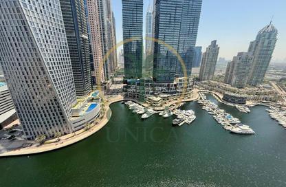 Apartment - 1 - 2 for rent in Iris Blue - Dubai Marina - Dubai