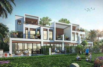 Townhouse - 5 Bedrooms - 5 Bathrooms for sale in Costa Brava - Damac Lagoons - Dubai