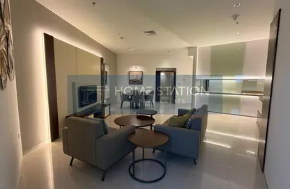 شقة - غرفة نوم - 2 حمامات للايجار في فندق أسكوت بارك - شارع الشيخ زايد - دبي