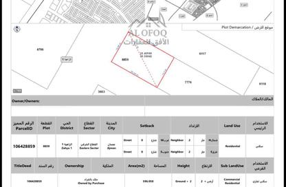 Land - Studio for sale in Al Zaheya Gardens - Al Zahya - Ajman Land - Studio for sale in Al Zaheya Gardens - Al Zahya - Ajman