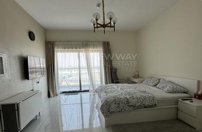 Apartment - Studio - 1 Bathroom for rent in Wavez Residence - Liwan - Dubai