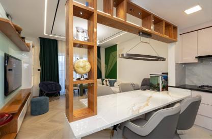 Apartment - 2 - 2 for rent in Hayat Boulevard 1A - Hayat Boulevard 1 - Hayat Boulevard - Town Square - Dubai