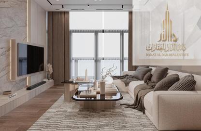 Apartment - 1 - 2 for sale in Ajman Global City - Al Alia - Ajman
