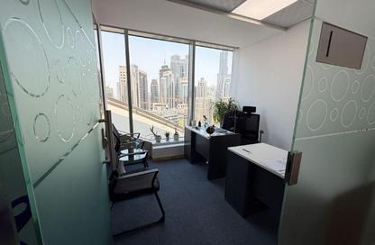 Business Centre - Studio - 3 Bathrooms for rent in The Prime Tower - Business Bay - Dubai