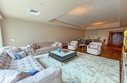 Apartment - 3 Bedrooms - 6 Bathrooms for rent in Emirates Crown - Dubai Marina - Dubai