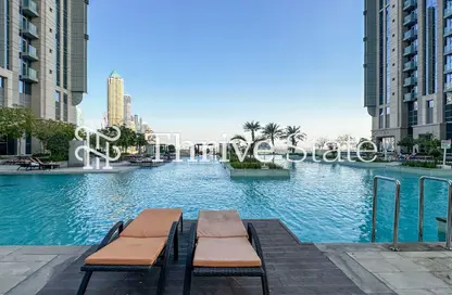 شقة - 2 غرف نوم - 2 حمامات للايجار في برج نورا - مدينة الحبتور - الخليج التجاري - دبي