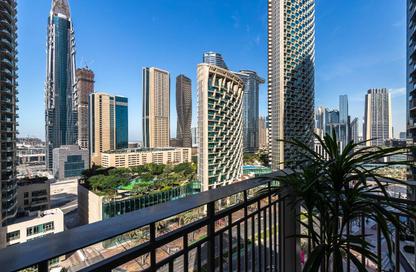 Apartment - Studio - 1 Bathroom for rent in Standpoint Tower 2 - Standpoint Towers - Downtown Dubai - Dubai