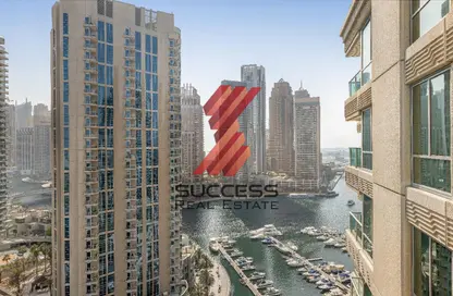 Apartment - 3 Bedrooms - 4 Bathrooms for rent in Al Yass Tower - Emaar 6 Towers - Dubai Marina - Dubai