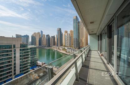Apartment - 2 Bedrooms - 3 Bathrooms for rent in Silverene Tower A - Silverene - Dubai Marina - Dubai