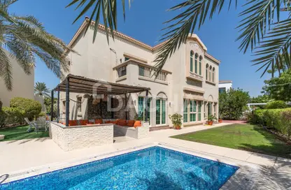 Villa - 4 Bedrooms - 5 Bathrooms for rent in Entertainment Foyer - Mediterranean Clusters - Jumeirah Islands - Dubai