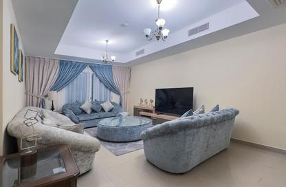 Apartment - 2 Bedrooms - 2 Bathrooms for rent in Beach Tower 2 - Al Khan Lagoon - Al Khan - Sharjah