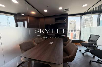 Office Space - Studio - 1 Bathroom for rent in The Burlington - Business Bay - Dubai