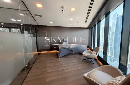 Office Space - Studio - 1 Bathroom for rent in The Burlington - Business Bay - Dubai