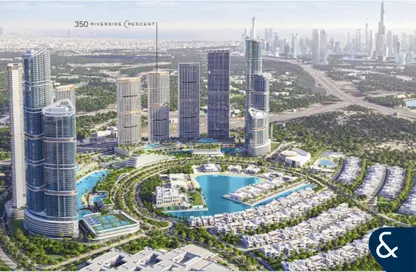 Apartment - 1 Bedroom - 1 Bathroom for sale in 350 Riverside Crescent - Sobha Hartland II - Bukadra - Dubai