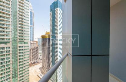 Apartment - 2 Bedrooms - 3 Bathrooms for rent in The Torch - Dubai Marina - Dubai